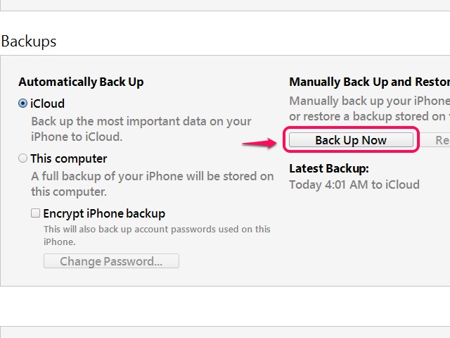 Eventuellement, crypter les sauvegardes iTunes. Sauvegardes iCloud sont toujours cryptées.