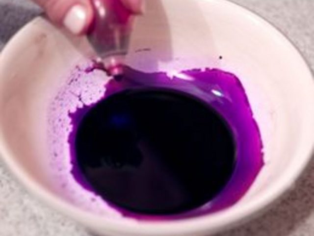 Comment faire Violet Avec colorant alimentaire