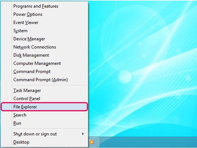 Le menu Power User contient des raccourcis vers des outils et des fonctionnalités de Windows importants ..
