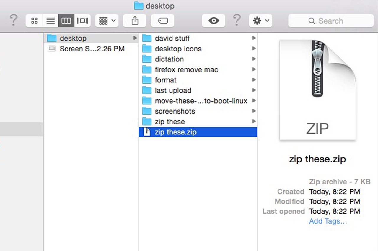 Double-cliquez sur le fichier ZIP pour extraire son contenu.