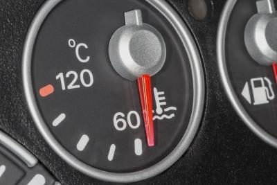 température de voiture