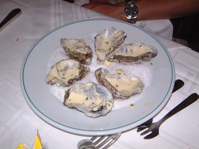 Les huîtres sont riches en zinc.