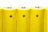 Packs de batteries rechargeables produisent couramment 1,2 volts par cellule.